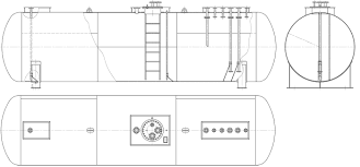 Industrial LPG Storage Tanks