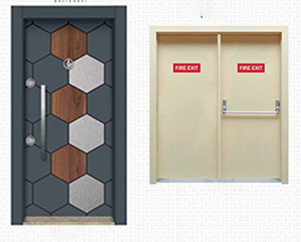 High Security Steel Doors